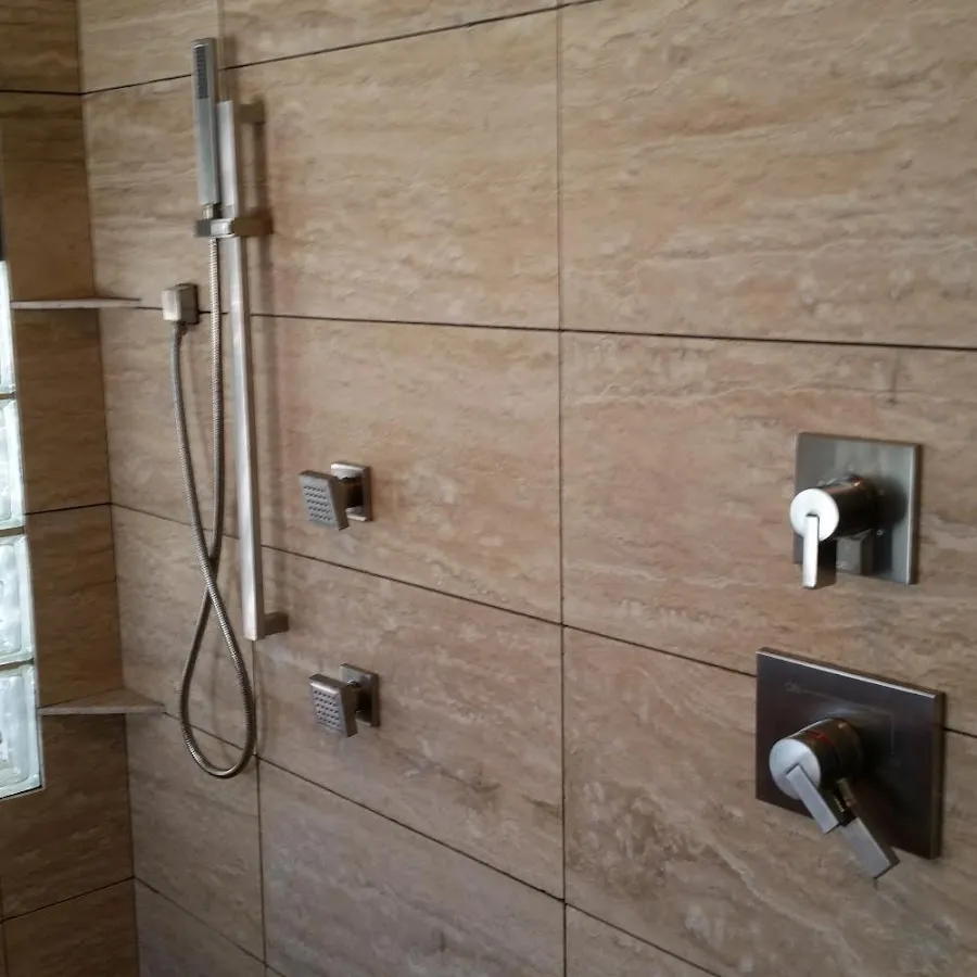 Shower fixture installation for Water Heater Replacement in Painesville